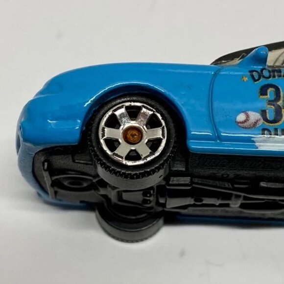 Vintage Matchbox 1994 Ford Mustang Cobra Convertible Donald Duck + Mickey 1995 - Picture 12 of 15